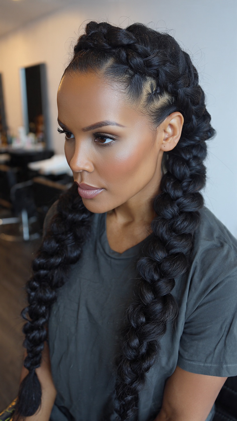 Jumbo Knotless Braids